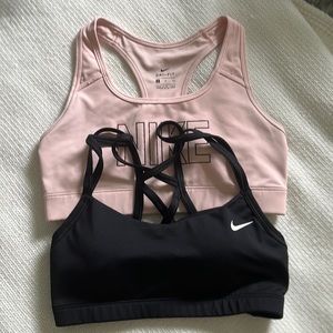 2 PACK Nike Sports Bras Size S